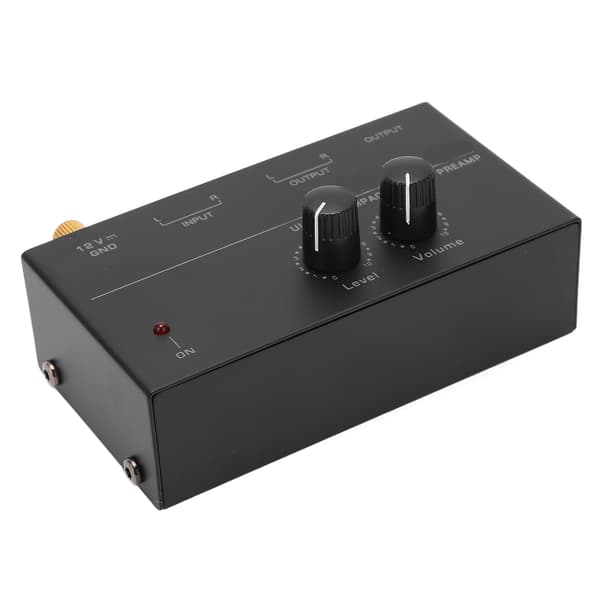 Phono-förförstärkare Kompakt skivspelar-förförstärkare 100‑240VAC