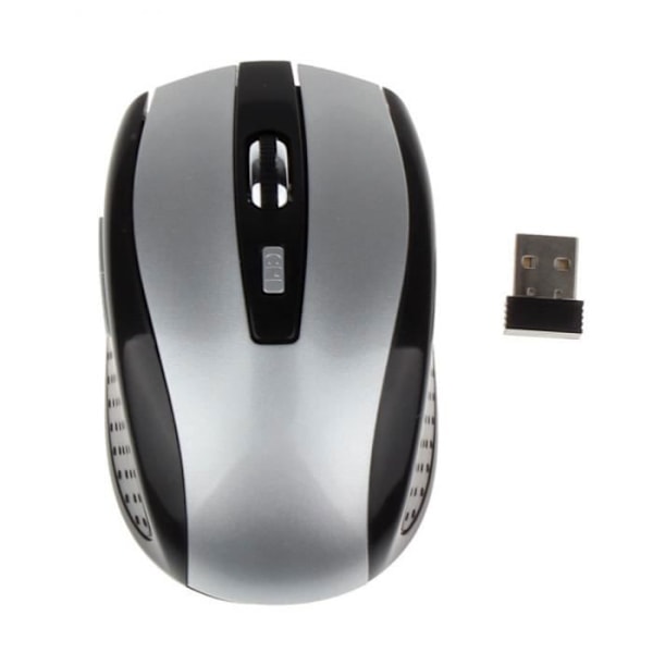 Trådløs optisk mus - Andet - Mini - 2,4 GHz - 1600 DPI - 6 knapper