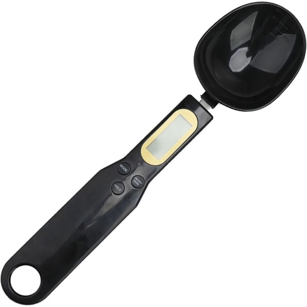 Digital skedvåg med hög precision och LCD-display, bärbar och essentiell köksgadget för dagliga måltider, bakning och mätning av husdjursmat
