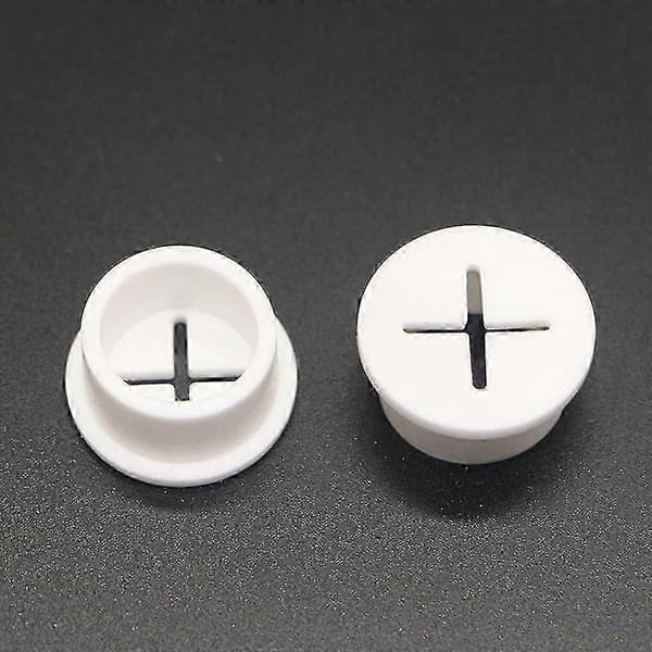 Gummigjennomføringer for kabelhåndtering 10 stk Svart 20mm