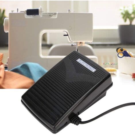 Singer 974 Symaskinsfotpedal – 220V Strömkabel – Elektronisk design med hastighetskontroll