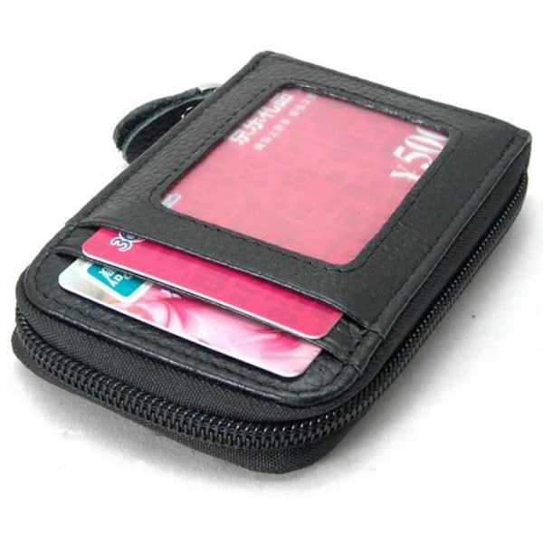 Kortholder - Uspesifisert - Svart - PU-lær - 11,5 x 7,5 cm - Unisex