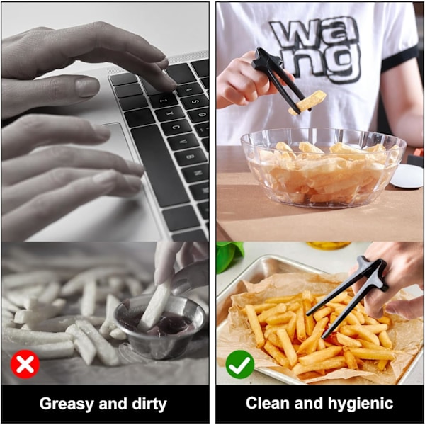 6 stycken fingerpinnar för spelare, snack fingerpinnar