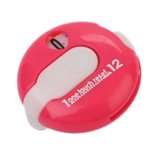 Golf Scoring Counter Rund Scoring Player Stroke Counter Golf Score Indicator Pink