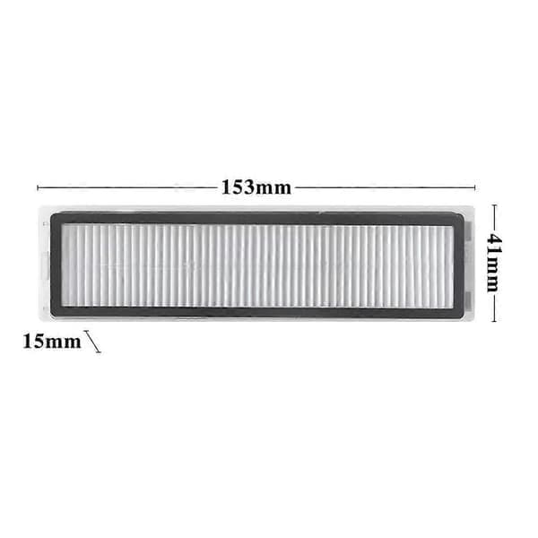 Til Dreame D9 Max Gen 2, til Dreame D10s Pro, D10s Robotstøvsuger Tilbehør Hovedbørste Filter Moppeklud Reservedele