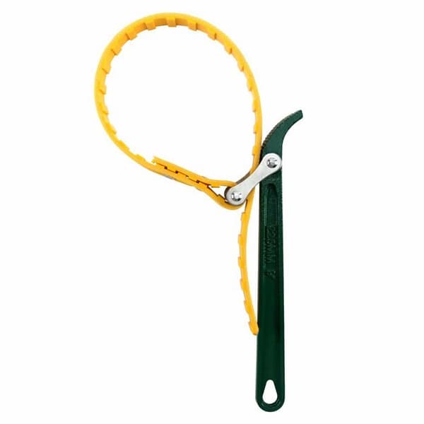 Remmenøkkel - AIMOONSA - Justerbar 9 tommer - Håndtak 22,5 cm - Rem 50 cm - Rustfritt stål/kromlegering