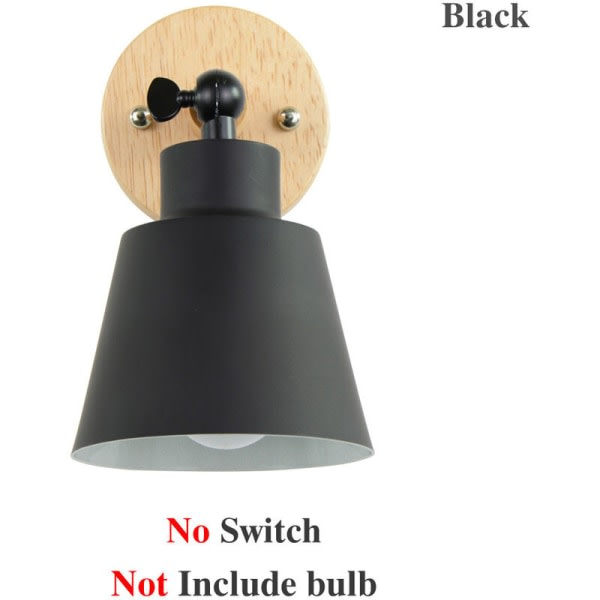 Dimmer vegglampe, plug-in eller kabel, matt lys rosa, rosa uten