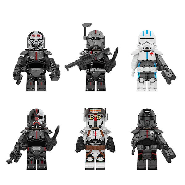 Star Wars Byggeklods Figurer Legetøj Til Børn