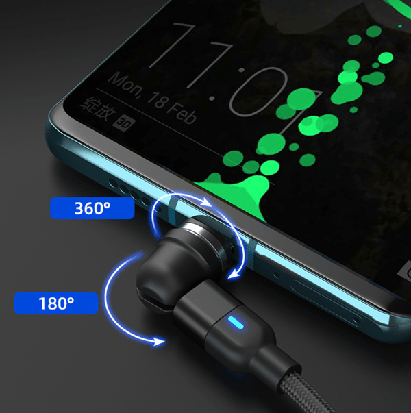 Magneettinen datakaapeli latauskaapeli Lightning, Micro USB, USB-C