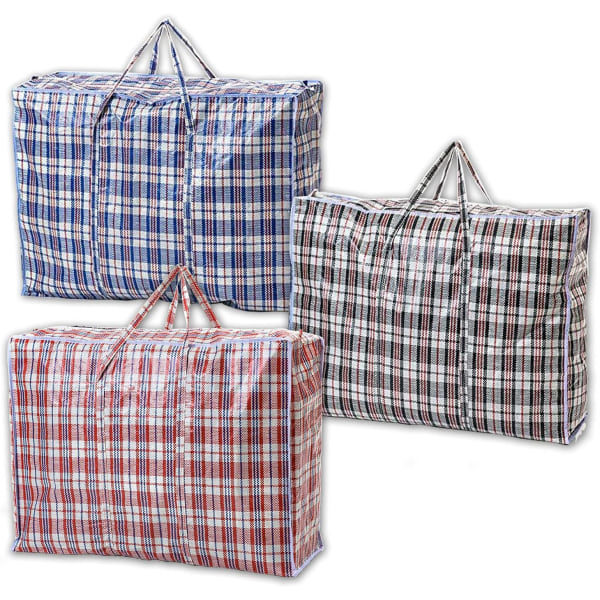 Stærk, shopping, opbevaring, genanvendelig butik, stof, flytbar, vandtæt, håndtag og lynlås (størrelse: 78*55*14cm)