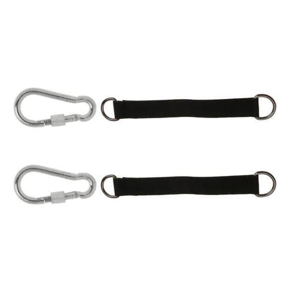 Gungrem - AIMOONSA - 300 cm - höghållfast polyester - 2 remmar + 2 karbinhakar - karbinhakar i rostfritt stål