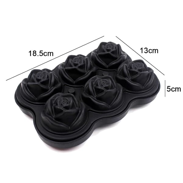 Rose isbitbrett, gjenbrukbar rund roseform, for 230*200CM
