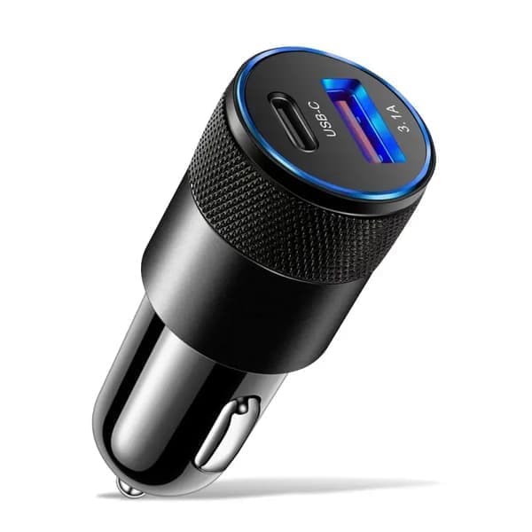 70W USB-C Hurtig Bilopladeradapter, QC 3.0