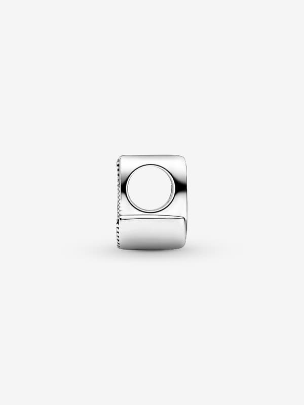 - Bokstav S Alfabet Charm - Sterling sølv