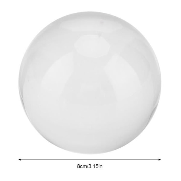 Krystallkule - Uspesifisert - Galakse - 8 cm - Krystallglass - Hjemmeinnredning