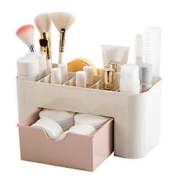 Makeup opbevaringsboks med skuffe sparer plads, makeupboks af skuffetype (A-5-F6)