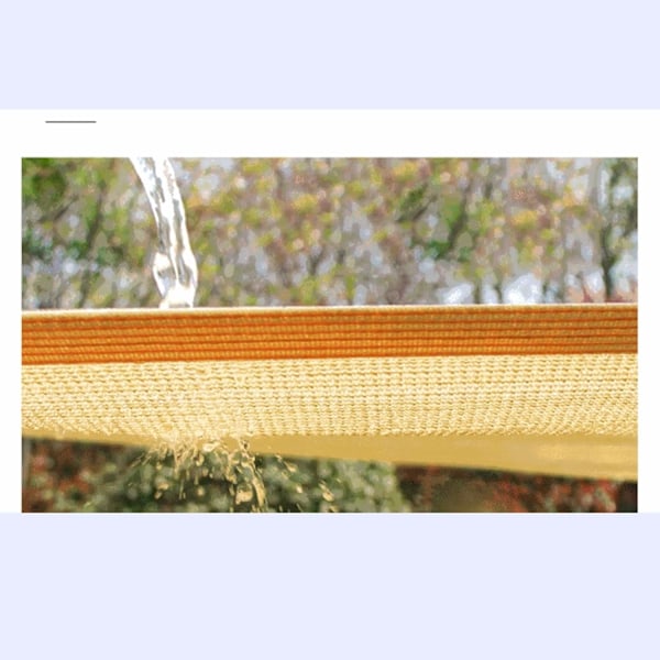 Skyggeduk Hage, Lysblokkerende UV-beskyttelse Mesh Netting, Fortykket Sammenleggbar Solskjerming, Ideell for Drivhus, Terrasse, Gårdplass, 3x6m