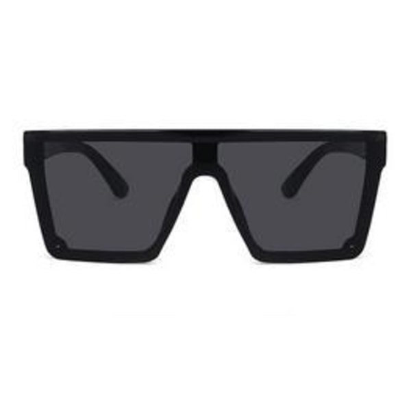 Nye Solbriller Firkantede Oversized Luksus Sort