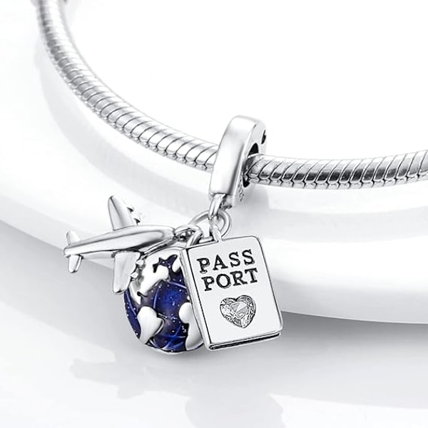 925 Sterling Sølv Charms til Armbånd og Halskæder Dingle Vedhæng Perler Charms Smykker Charm til Kvinder Mor
