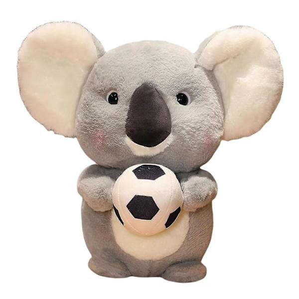 Fodbold koala blødt legetøj til børn 25 cm
