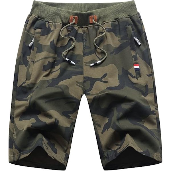 Herre Casual Shorts Træning Løbe Komfortable Shorts Store Størrelser Lynlåslommer