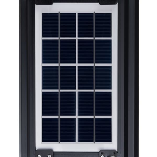 Solcellelampe med bevegelsessensor
