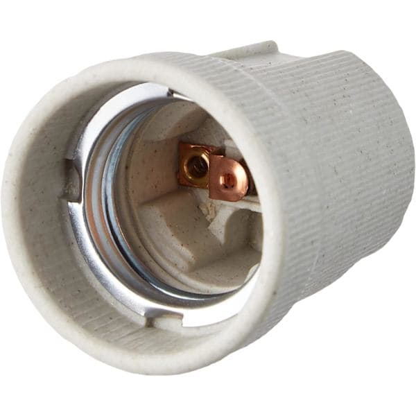 E27 porselensskruebase