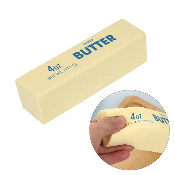Smör Squishy Klämleksak för barn, Ångestlindrande Fidget