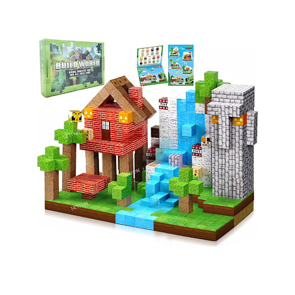 Minecraft Magnetblock 100-pack