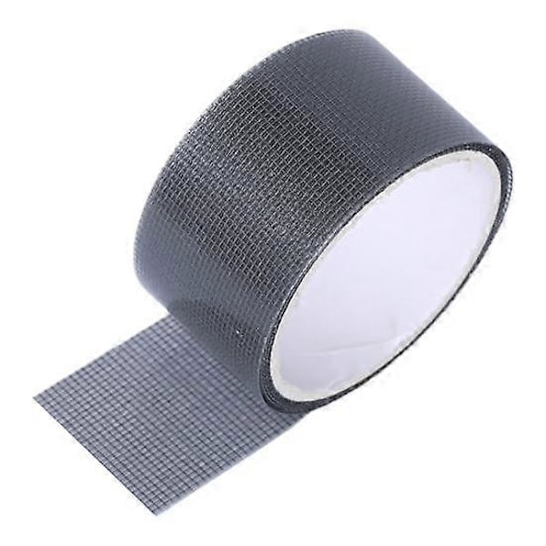 Fönsterskärm Reparationstejp Starkt Lim Extra Lång Bred Användning Glasfiberskärm Tejp Mesh Reparationslapp Kit black