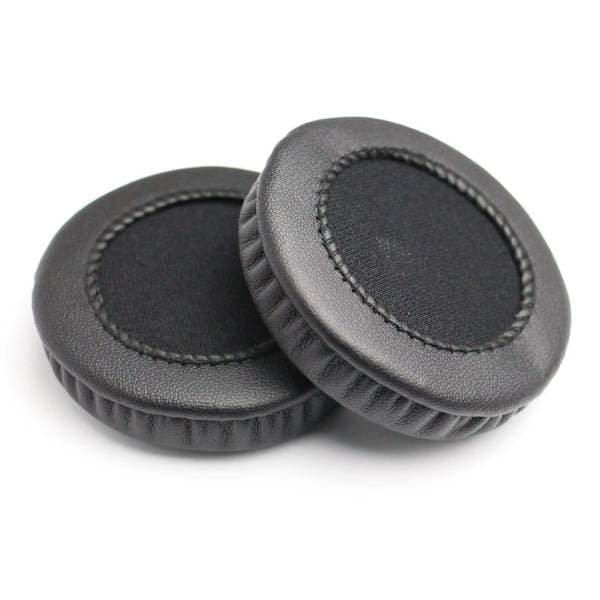 Runde øreputer 1 par 75 mm universelle erstatningshodetelefonputer (qb) 75 mm 75mm