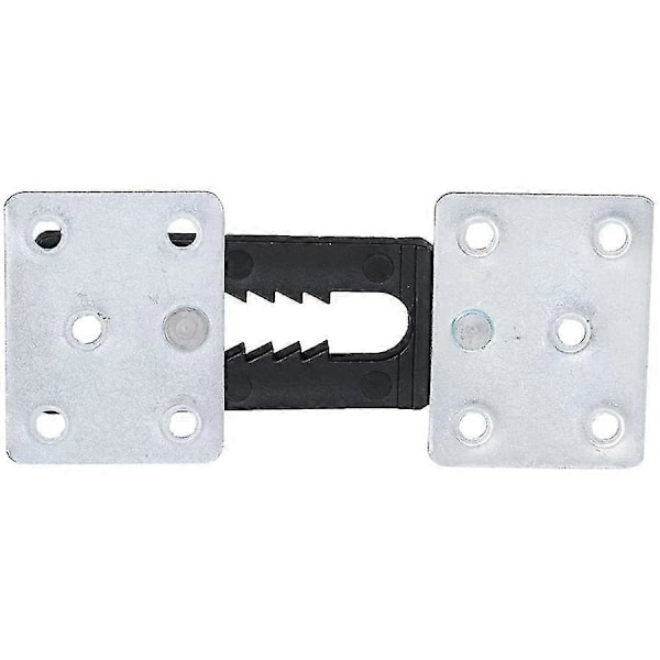 Sektionssofakonnektor, 4 stk. Metal Sofasamling Snap Alligator Style Sektionssofakonnektor