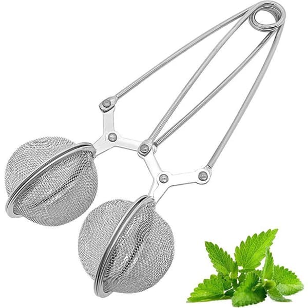 2x Teklyper - Tesiler for løs te (2 stk - Ø 4,5 cm) ideell for perfekt infusjon hjemme