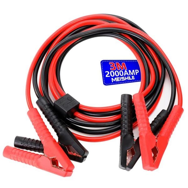 3M startkabler, 2000A startkabler, bilbatterikabel, bilstartkabel, bilbatteriklemme