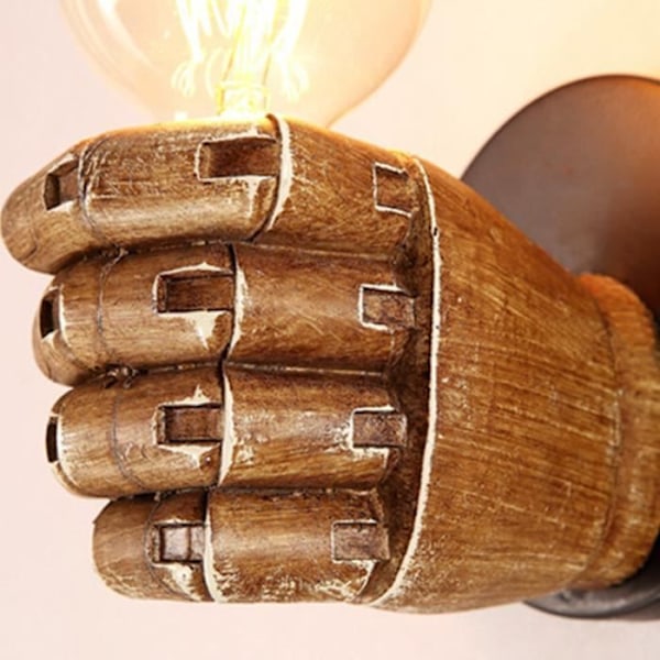 E27 Industriell Stil LED Retro Svart Innendørs Vegglampe, Stue Vegglampe, Innendørs LED Vegglampe, 110-220V