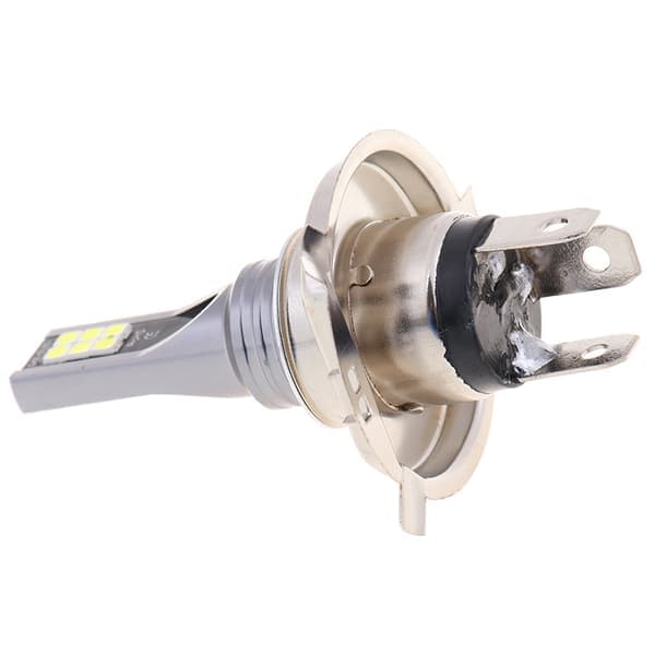 2x H4 200W 12000LM LED Bilfrontlyspærer