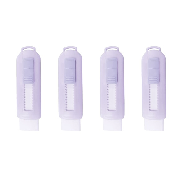 Skärpbar pennvässare med plastfodral, diverse