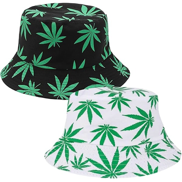 Pieces Fisherman Hat Fisherman Cap, Bucket Hat Fiskehue Sommerhat, Foldbar Bucket Hat Strand Solhat til