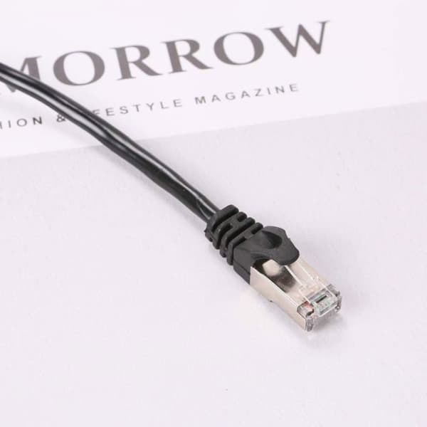 RJ45 Ethernet Splitterkabel, RJ45 1 han til 4 hun Ethernet LAN/Netværkskabeladapter