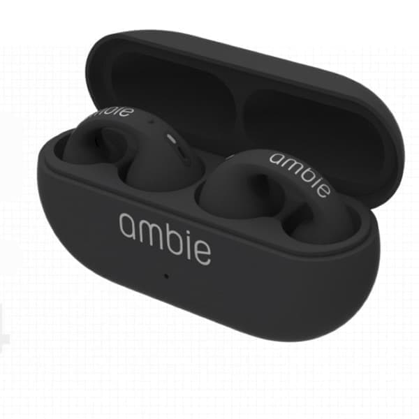 Kreativ In-Ear Style Ambie Øreclips Ben Bluetooth Headset Sort Sort Sort Black