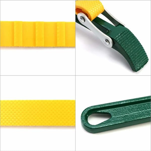 Remmenøkkel - AIMOONSA - Justerbar 9 tommer - Håndtak 22,5 cm - Rem 50 cm - Rustfritt stål/kromlegering