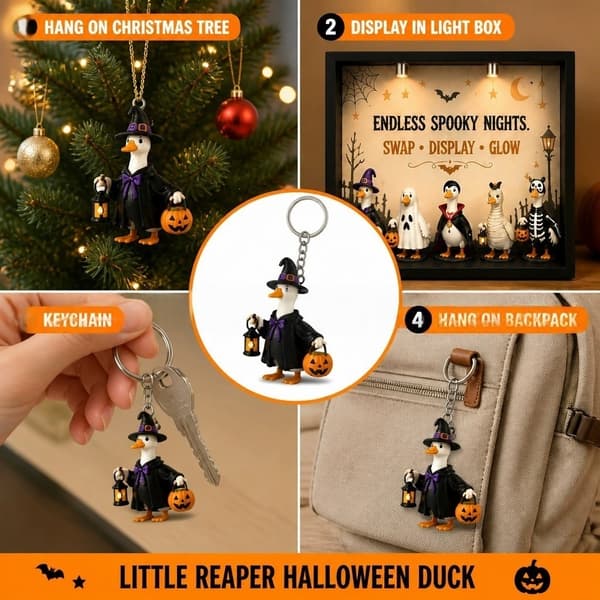 2026 Halloween Grim Reaper Ande Julekalender Blind Boks