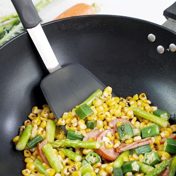 Köksredskapsset, Silikon Köksredskapsset, 315°C Värmebeständig Köksspatel Nonstick Spatel, Perfekt för att Vända Ägg, Pannkakor, Hamburgare