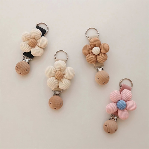 Lett Hatt Klips Blomst Hatt Klips Veske Tilbehør Hatt Holder Håndveske Hatt Klips Perfekt Gave til Motebevisste Reisende Apricot with orange