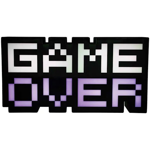 Paladone 'Game Over' lampe, Flerfarvet
