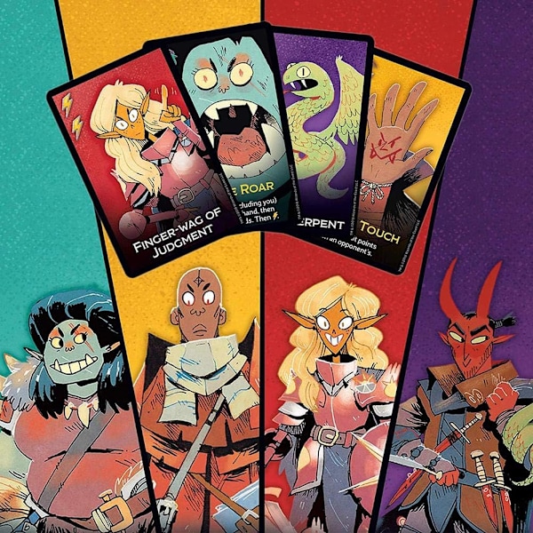Dungeon Mayhem -korttipeli, monivärinen, 2,49 x 9,91 x 12,7 cm