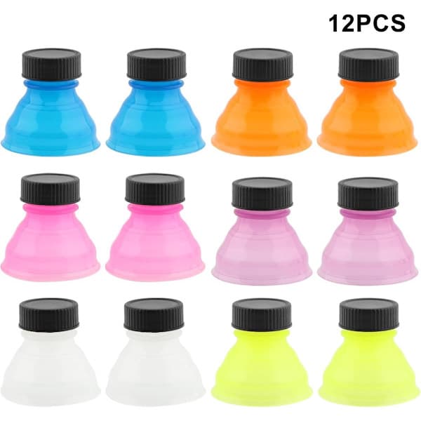12-pack läskburkslock - läskburkslock - dryckeslock för burkar