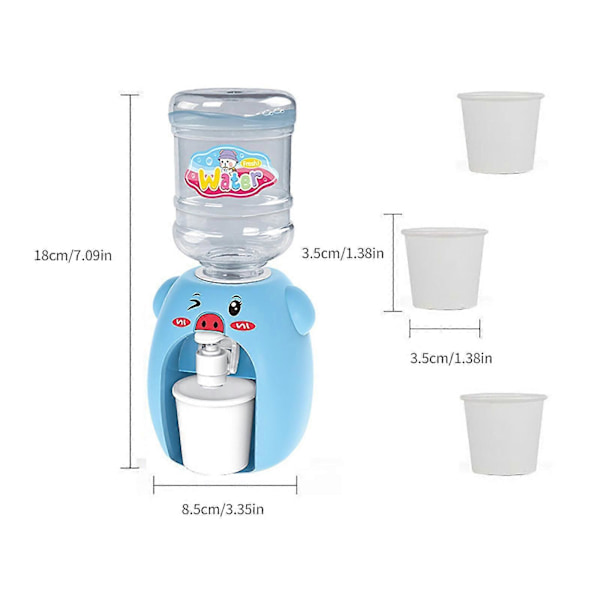 Mini drikkedispenser for barn Spennende spill vanndispenser