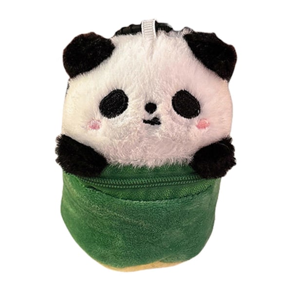 Mjuk Myntbörs Hänge Panda Växelväska Pengapåse Hörlursförvaringsväska Hörlursfodral Härliga Capybara Plånböcker panda
