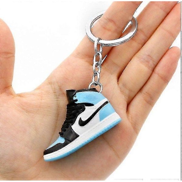 Sko Model Nøglering Taske Vedhæng 3d Tredimensionelle Mini Basketballsko Kreativ Personlighed Vedhæng-YH QMX
